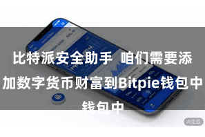 比特派安全助手 咱们需要添加数字货币财富到Bitpie钱包中