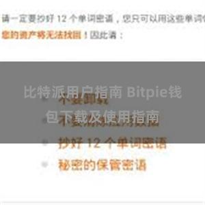 比特派用户指南 Bitpie钱包下载及使用指南