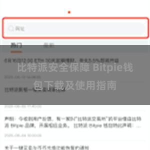 比特派安全保障 Bitpie钱包下载及使用指南