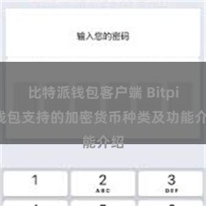 比特派钱包客户端 Bitpie钱包支持的加密货币种类及功能介绍