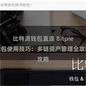 比特派钱包直连 Bitpie钱包使用技巧：多链资产管理全攻略