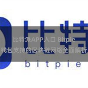 比特派APP入口 Bitpie钱包支持的区块链网络全面解析