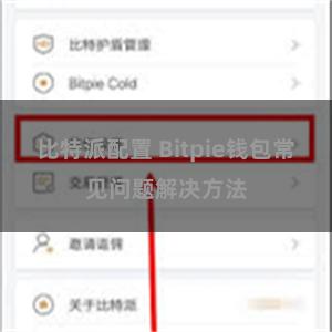 比特派配置 Bitpie钱包常见问题解决方法