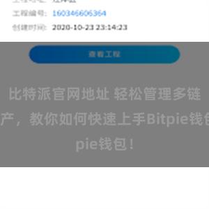 比特派官网地址 轻松管理多链资产，教你如何快速上手Bitpie钱包！