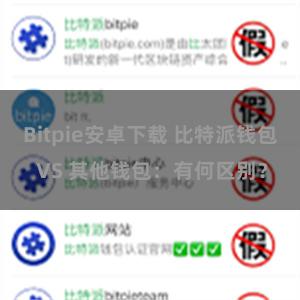 Bitpie安卓下载 比特派钱包 VS 其他钱包：有何区别？