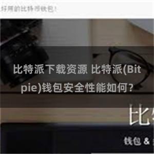 比特派下载资源 比特派(Bitpie)钱包安全性能如何？