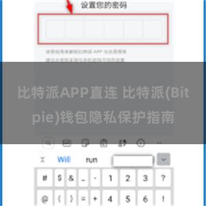 比特派APP直连 比特派(Bitpie)钱包隐私保护指南