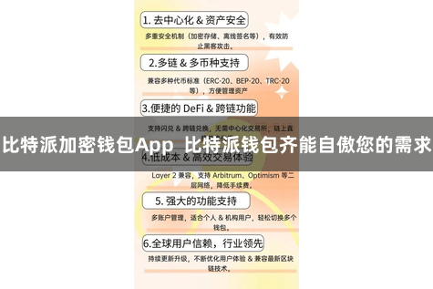 比特派加密钱包App  比特派钱包齐能自傲您的需求