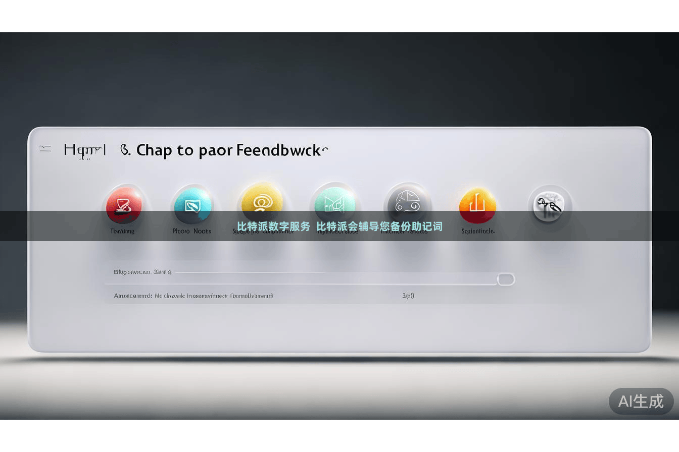 比特派数字服务  比特派会辅导您备份助记词