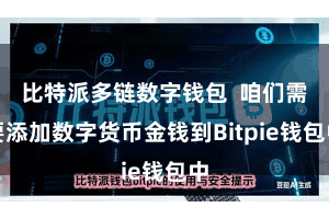 比特派多链数字钱包  咱们需要添加数字货币金钱到Bitpie钱包中