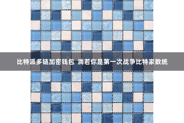 比特派多链加密钱包  淌若你是第一次战争比特家数统