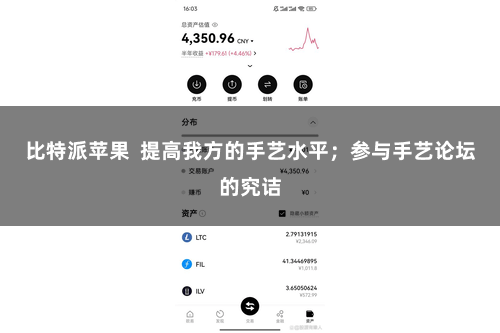 比特派苹果  提高我方的手艺水平；参与手艺论坛的究诘