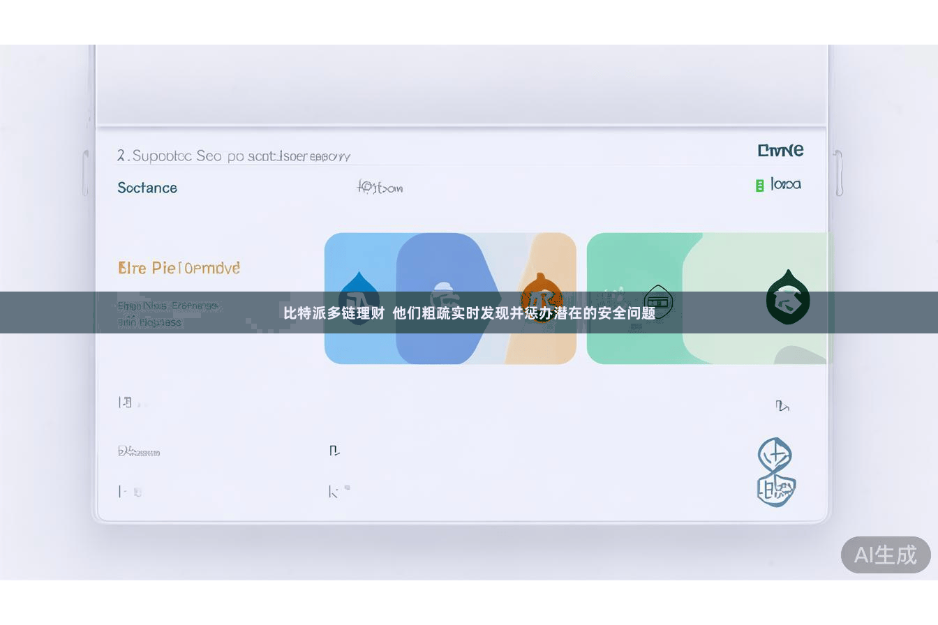 比特派多链理财  他们粗疏实时发现并惩办潜在的安全问题