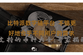 比特派数字链平台  不错更好地合乎不同用户的需求