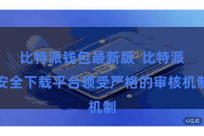 比特派钱包最新版  比特派安全下载平台领受严格的审核机制